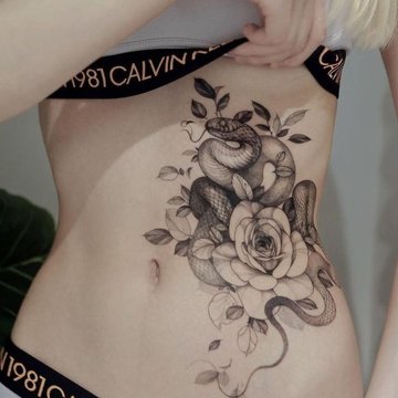 snake tattoo