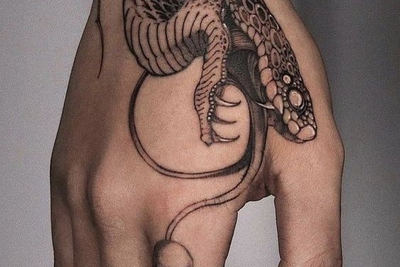 snake tattoo