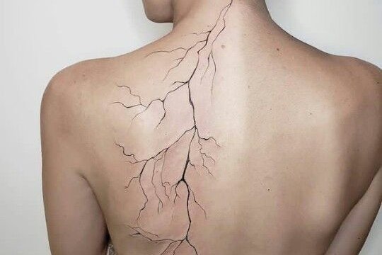 lightning tattoo