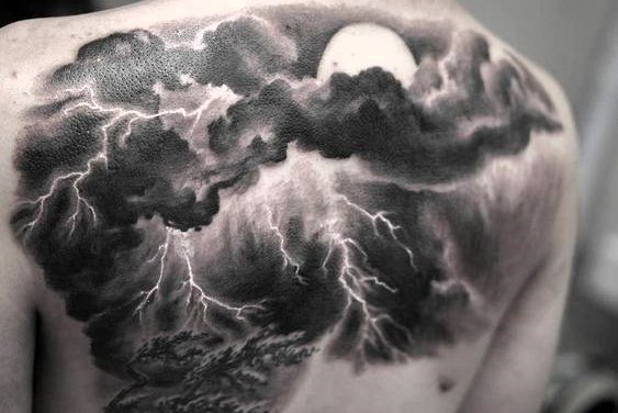 lightning tattoo